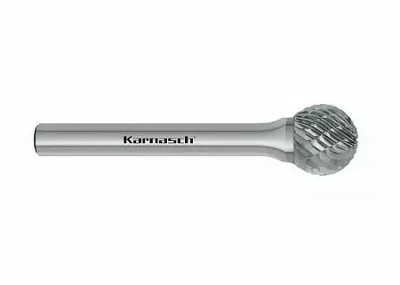 Борфреза твердосплавная Karnasch сферическая, тип D 12-11-М-06-L56, арт.11.3031-083