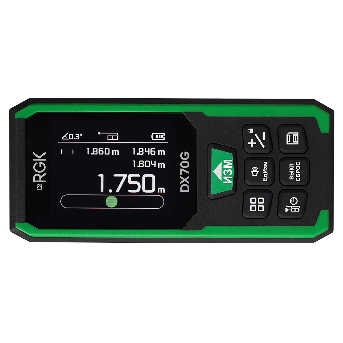 Лазерный дальномер RGK DX70G - 4
